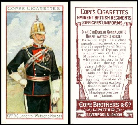 Cope Eminent British Regts claret