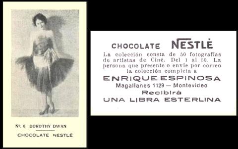 nestle Artistas de Cine