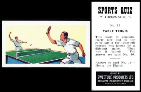 Sweetule Sports Quiz