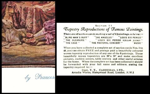 carreras Tapestry Reproductions