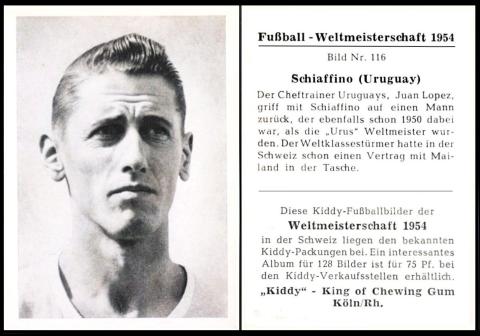 Kiddy Fussball weltmeisterschaft 1954