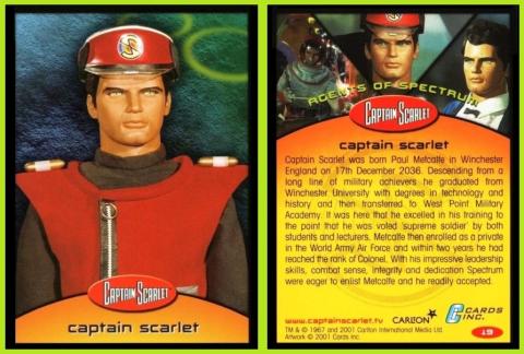 cards Inc captain scarlet