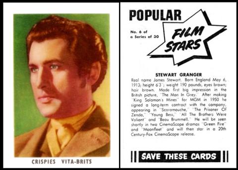 Cereal Pop Film Stars CV