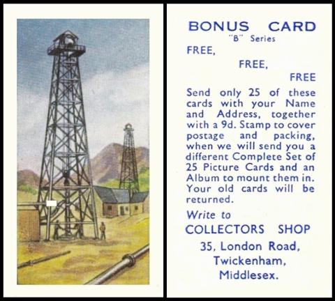 Collectors Shop bonus card