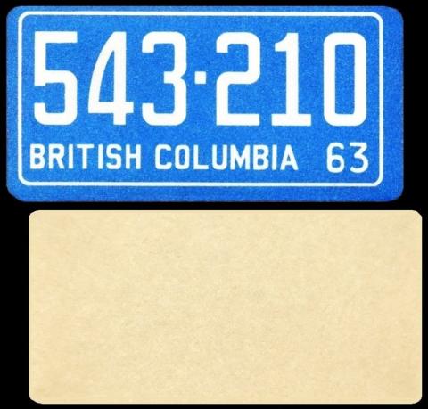 Wheaties license Plates 1953
