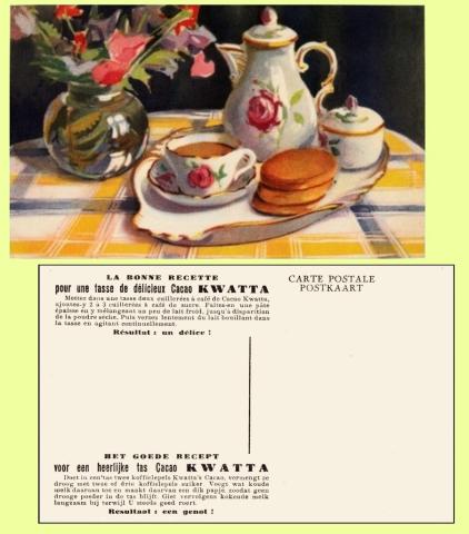 Kwatta advertising postcard