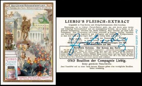 Liebig Beruhmte Kolossalstatuen