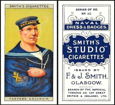 Smith naval dress and badges