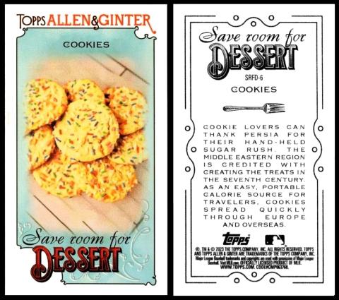 Topps A+G Save Room For Dessert