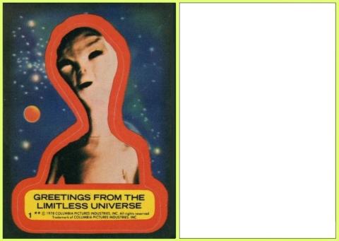 Topps Close Encounters Stickers