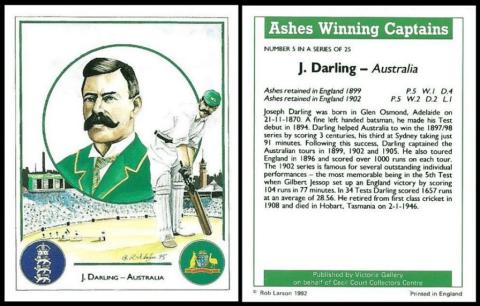 Victoria Gallery Ashes Winning Captains