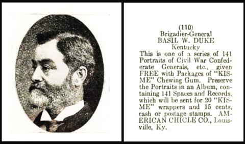 American Chicle Confederate Generals