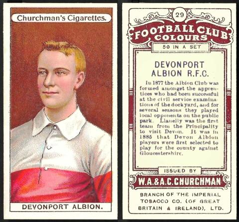 Churchman football club colours