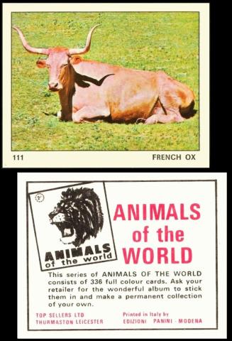 Panini Animals of the World