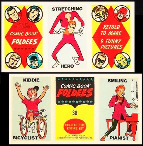 Topps Comic Book Foldees