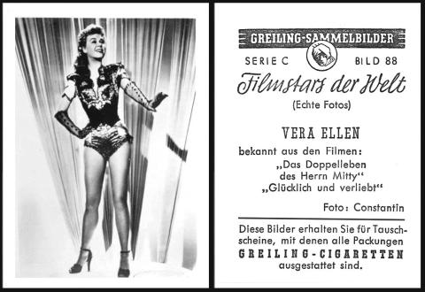 Greiling Sammelbilder Serie C Filmstars der Welt