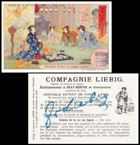 Liebig Scenes de la vie au Japon