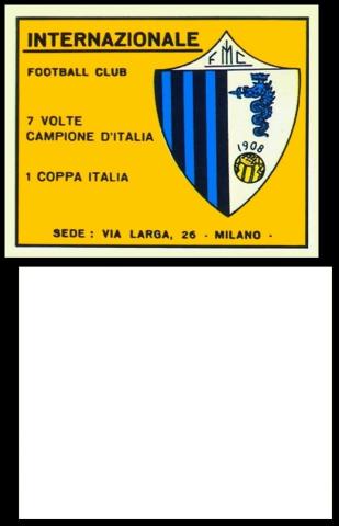 Panini Calciatore 1961