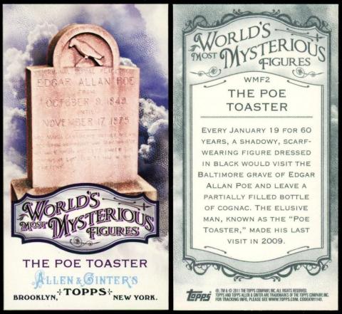 Topps Allen Ginter World`s Most Mysterious Figures