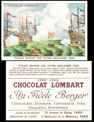chocolat lombart battailes