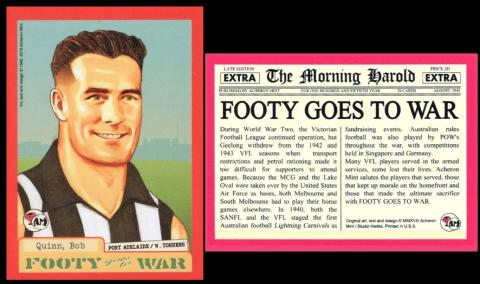 Acheron Mint Footy Goes to War