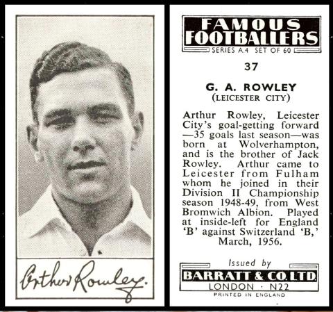 Barratt Famous Footballers A4