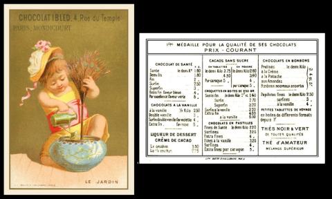 Chocolat Ibled Jardin