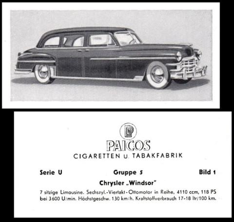 Paicos Automobiles Aus Aller Welt