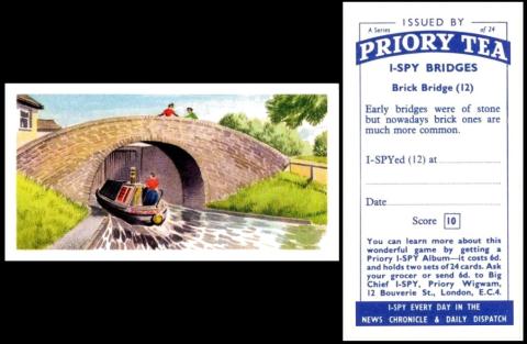 Priory Tea I Spy Bridges