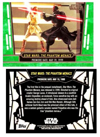 Topps Star Wars Phantom Menace
