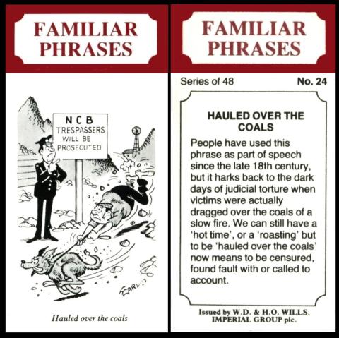 Wills Familiar Phrases