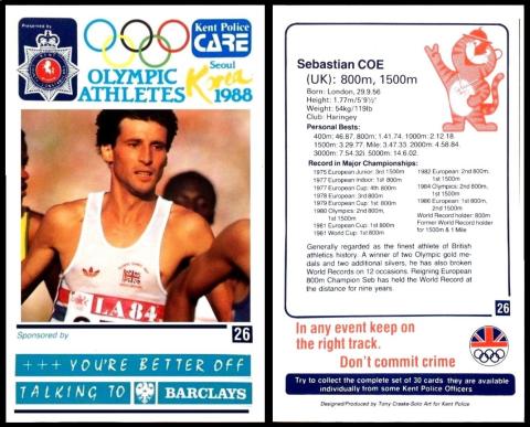 Kent police Olympic Athletes
