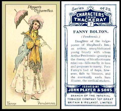Player Characters from Thackeray