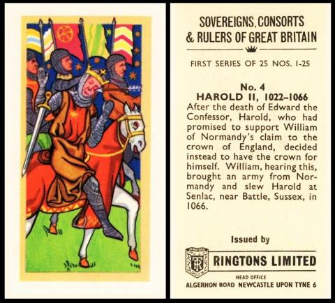 Ringtons Sovereigns, Consorts, & Rulers of Great Britain