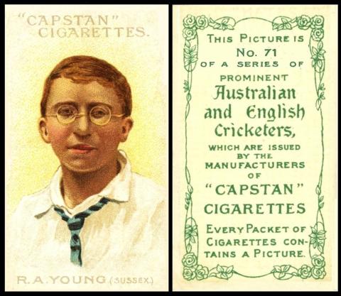 Wills Prom Cricketers 1907 reissue A