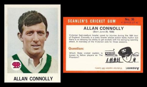 scanlens cricket 1965