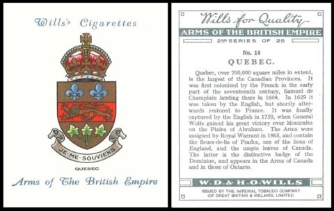 Wills Arms of the British Empire 2nd large
