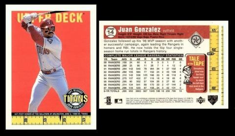 Upper Deck Tape Measure