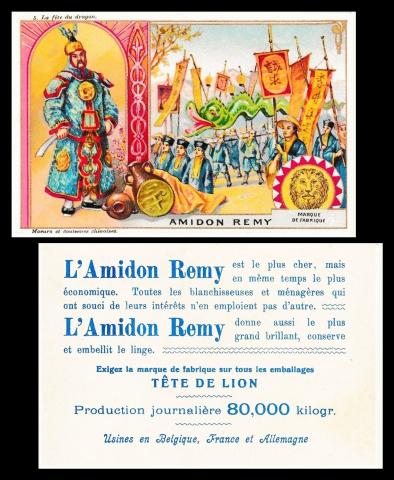 Amidon Remy moeurs et coutumes chinoises