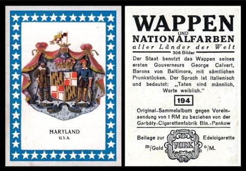 Garbaty Wappen Nationalfarben