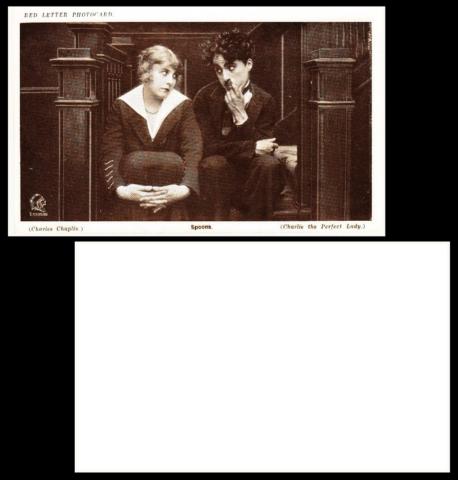 Red Letter Chaplin Postcards