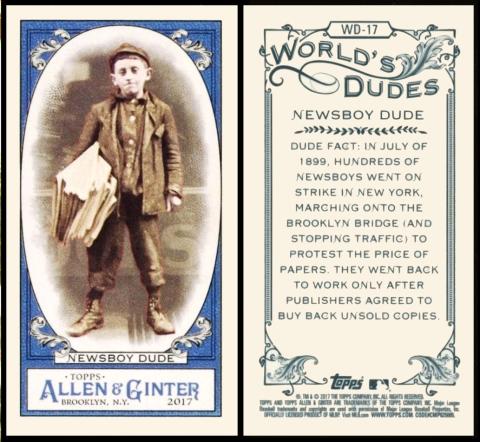 Topps AG Worlds Dudes 2017