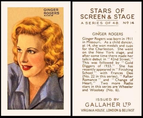 Gallaher Stars Screen Stage Brown