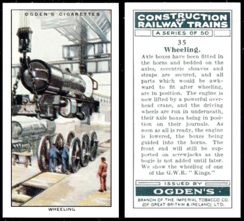 Ogdens Construction of Railway trains