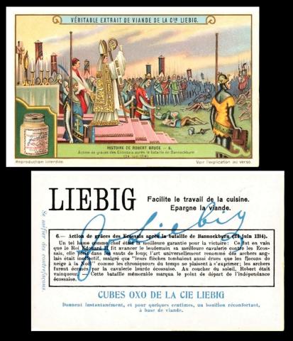 Liebig Histoire de Robert Bruce