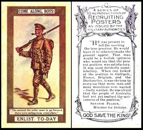 Wills Recruiting Posters Australia