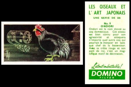 BAT Domino Les Oiseaux et l`Art Japonais