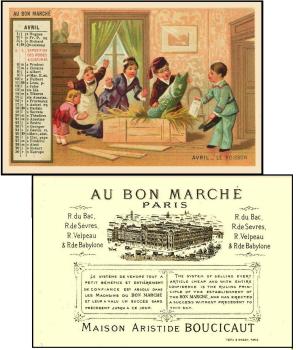 Au Bon Marche Mois Poisson