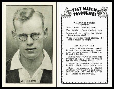 Amalgamated Press Test Match Favourites