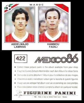 Panini Mexixo 86